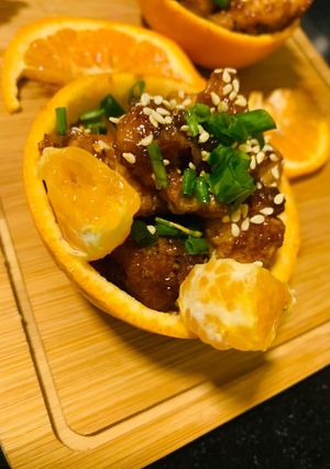 A picture of Orange Chicken.