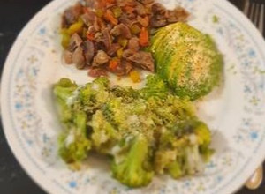 Una foto de Molleja de pollo keto a la mexicana