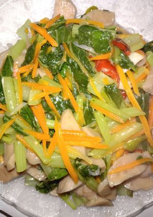 Foto resep Tumis ceisim+baso dan wortel 😊