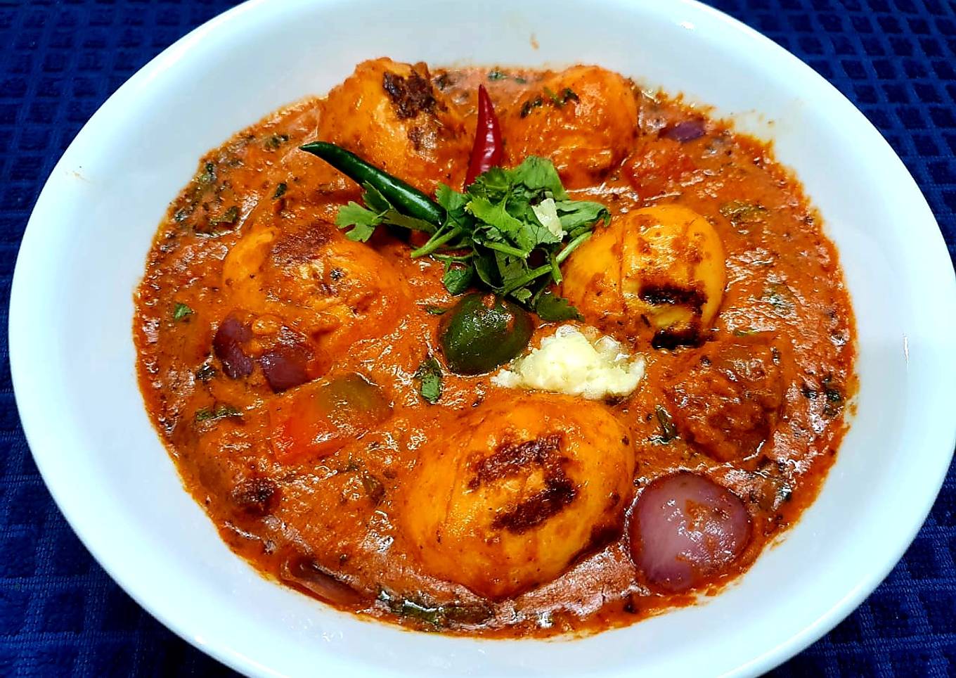 Tandoori Egg Tikka Masala