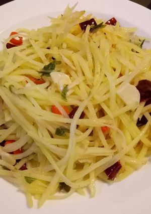 Foto resep Kentang Asam Pedas (Masakan khas China)