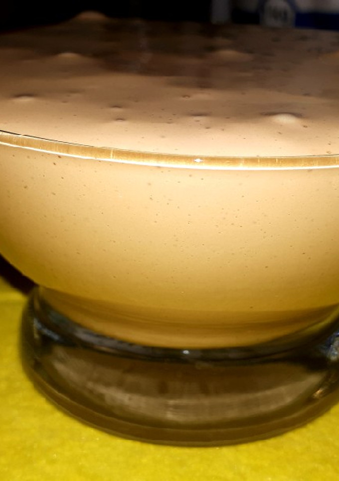 Una foto de Espuma de café mágica