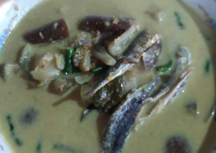 Resep Gulai terong ikan asin | Resep Membuat Gulai terong ikan asin Yang Lezat