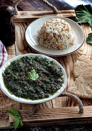 صورة لوصفة الخبيزة بالذ طريقة