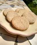 Galletas de nuez veganas