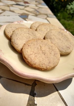 Una foto de Galletas de nuez veganas
