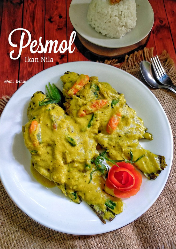 Foto resep 447. Pesmol Ikan Nila khas Sunda