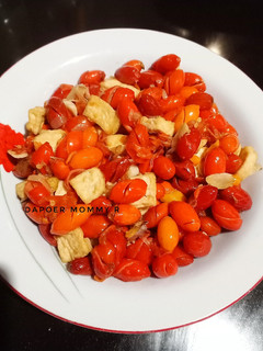 Foto resep Tumis Kulit Melinjo Tahu