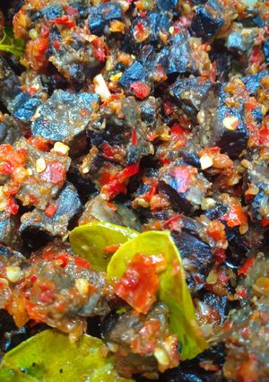 Foto resep Paru sapi pedas