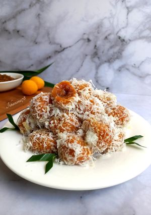 Foto resep Klepon labu kuning