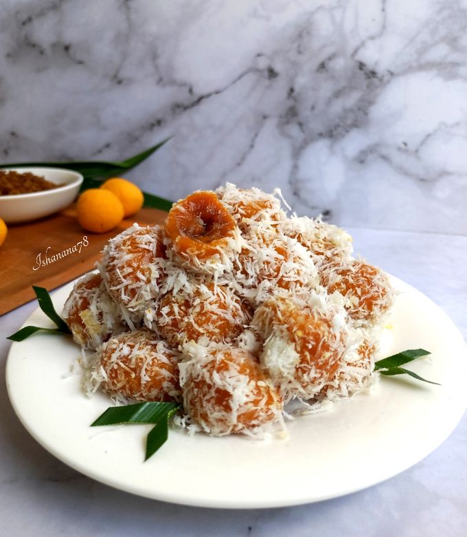 Foto resep Klepon labu kuning
