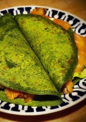 Foto principal de Crepes de espinacas rellenos