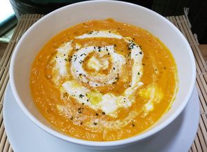 Foto resep Sup wortel Ricotta