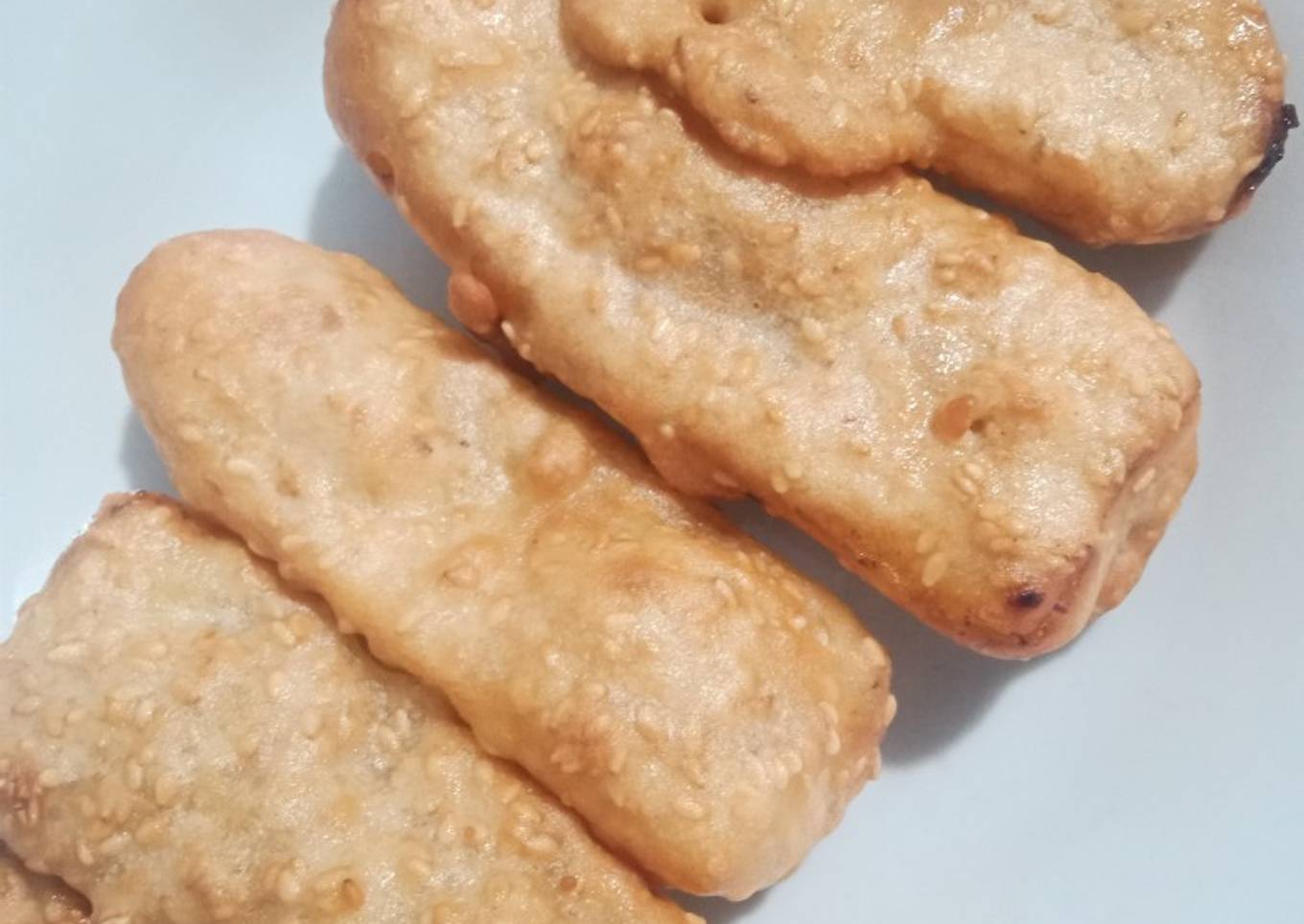 Pisang goreng wijen