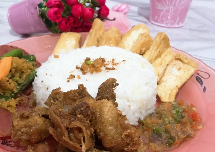 Nasi Kulit Crunchy