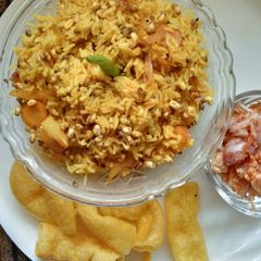 Sprout pulao A picture of Sprout pulao.