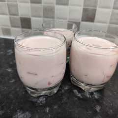 Una foto de Cheesecake de fresas