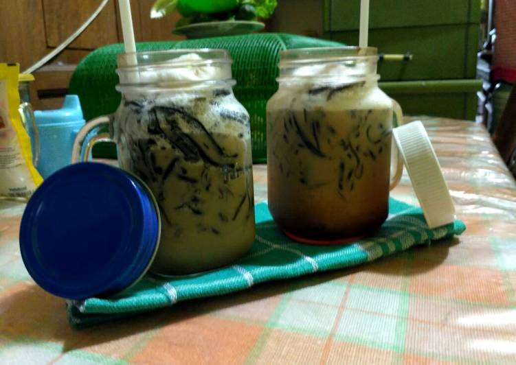 dari awal hingga akhir Menyiapkan Cappucino Cincau/Capcin yang Enak