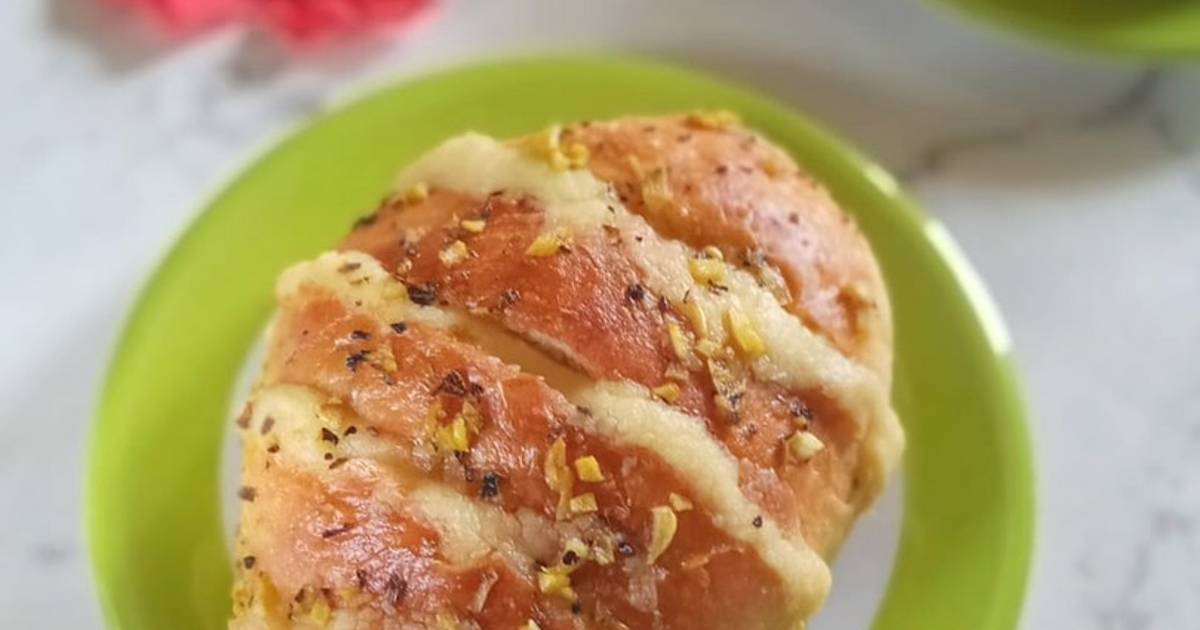 Resep Korean Garlic Bread (Roti Tanpa Ulen, Tanpa Cream Cheese) oleh