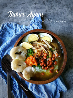 Foto resep Bubur Ayam Kuah Soto Lamongan