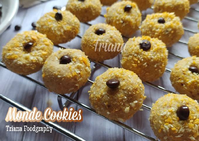 Resep Monde cookies versi mocaf dan gula Palem yang Lezat
