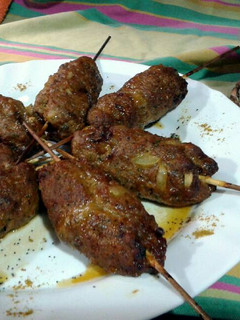 Una foto de Kebab mini casero