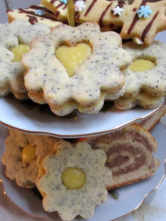 Mákos linzer citromkrémmel (Gluténmentes) recept fotója