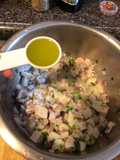 Ceviche de pescado con camarón