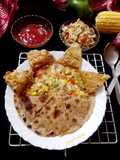 Stuffed Pizza Paratha