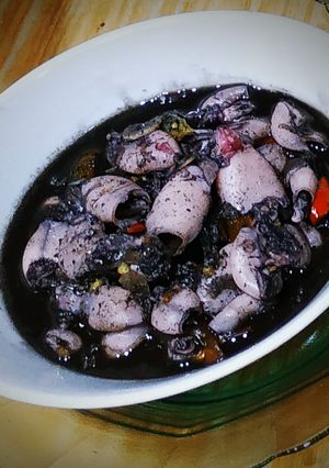 Foto resep Cumi Tinta Hitam