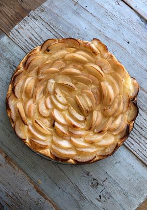 Une photo de Tarte fine aux poires