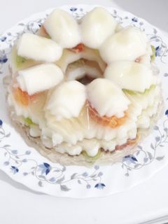 عکسی از دستور ژله بستنی