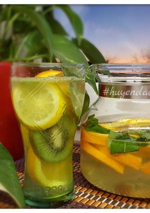 Hình của món #Detox 6 - Thải độc tố và bổ sung vitamin[Cam, Kiwi].
