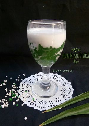 Foto resep #6.Bubur Mutiara Hijau #PekanInspirasi