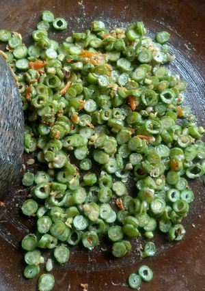 Foto resep Pencokan Kacang Panjang Ala Ibu