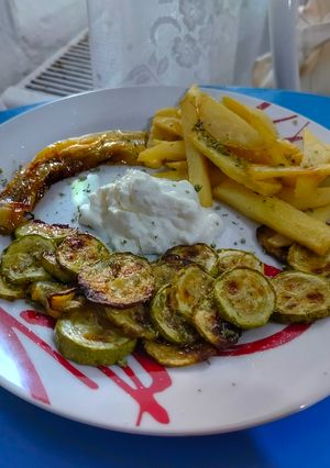 Φωτογραφία της συνταγής Λαχανικά στον φούρνο σαν τηγανητά