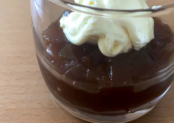 Recipe of Ultimate Coffee Jelly for Healthy Recipe