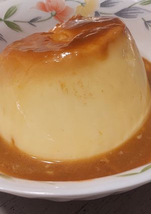 Una foto de Flan en Taza al Microondas