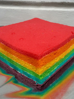 Foto resep Rainbow Cake Ny. Liem