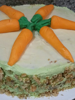 Una foto de Tarta de zanahoria