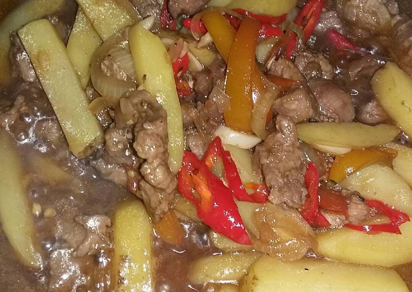 Bistik Kambing Teriyaki
