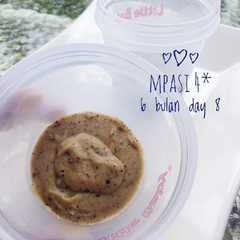 รูปของ Mpasi 4⭐ 6 bulan (day 8)