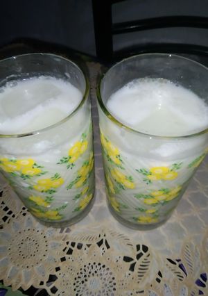A picture of Namkeen lassi.