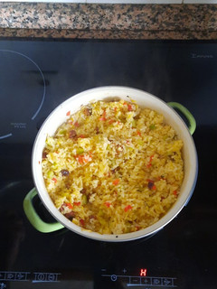 Una foto de Arroz con verduras