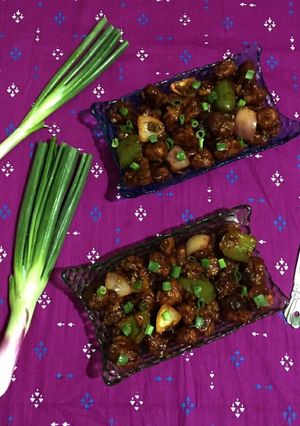 A picture of Soya Chilli.