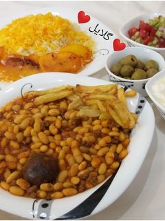 عکسی از دستور خورشت فاصولیه 😋
