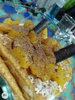 Una foto de Postre de durazno, para una ocasión especial 😍