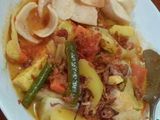 Lontong sayur Cap Go Meh