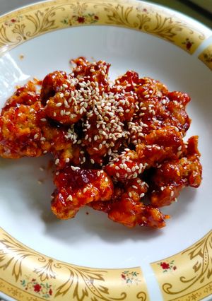 Foto resep Korean Spicy Chicken