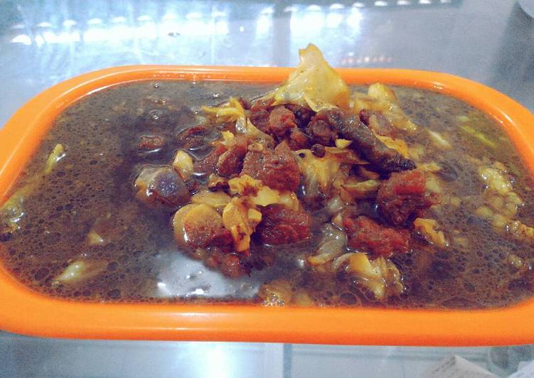 Tongseng kambing muda